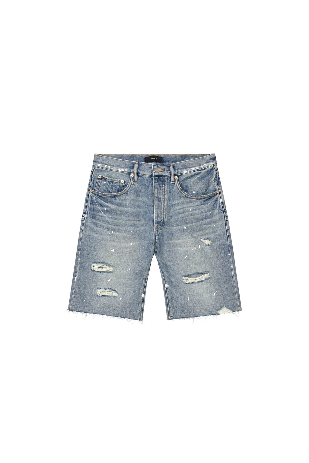 P059 Painterly Rip Short