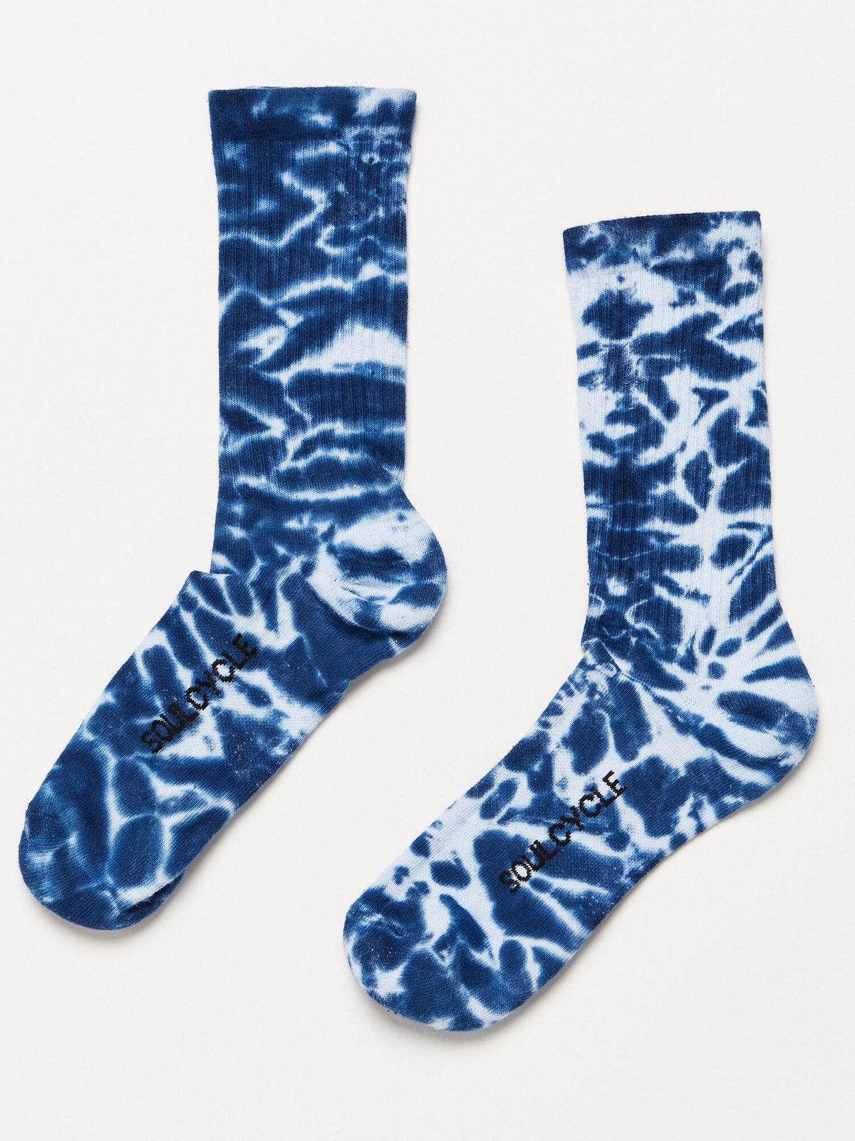 TIE DYE SOCK HAPPY INDIGO