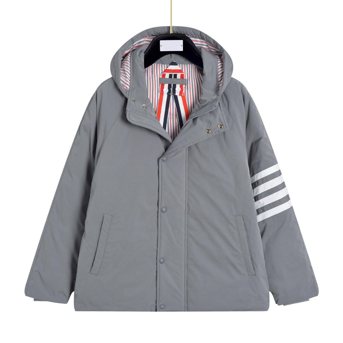 Thom Browne Unisex hooded down jacket