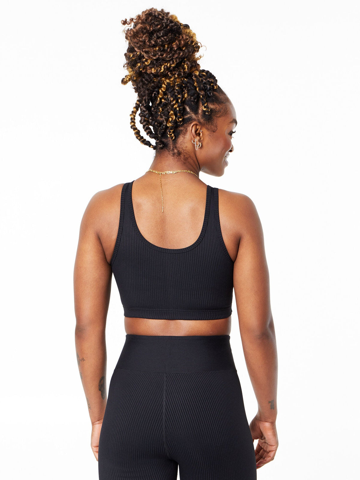 RIBBED FOOTBALL BRA