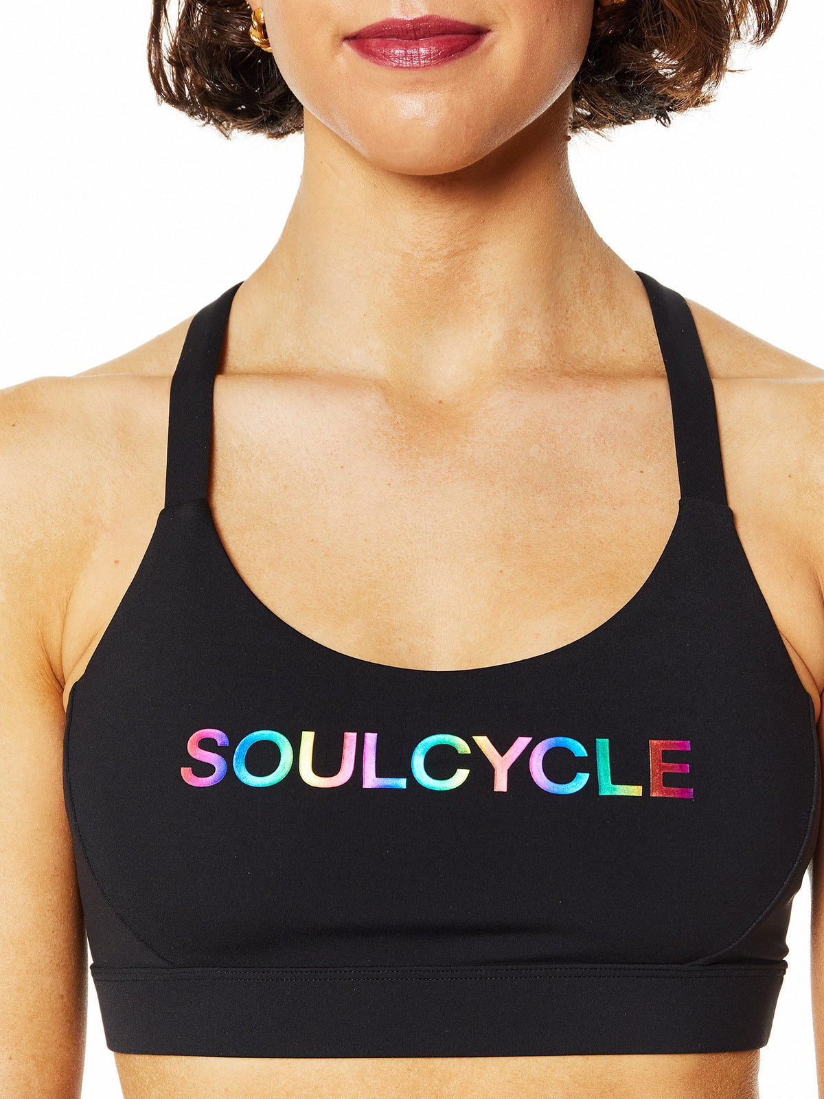 Podium Bra Rainbow foil