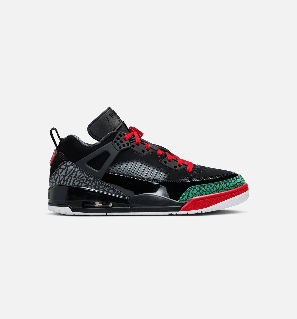 Spizike Low Men's Lifestyle Shoes - Black/Classic Green/White/Varsity Red