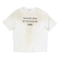 Acne Studios Sprayed 1996 Logo T-shirt Dusty White