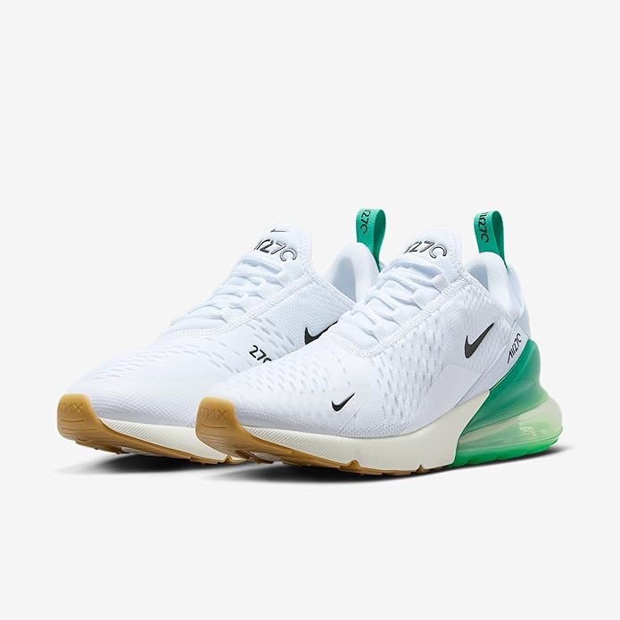 Women's Nike Air Max 270 White/Black-Summit White (AH6789 125)