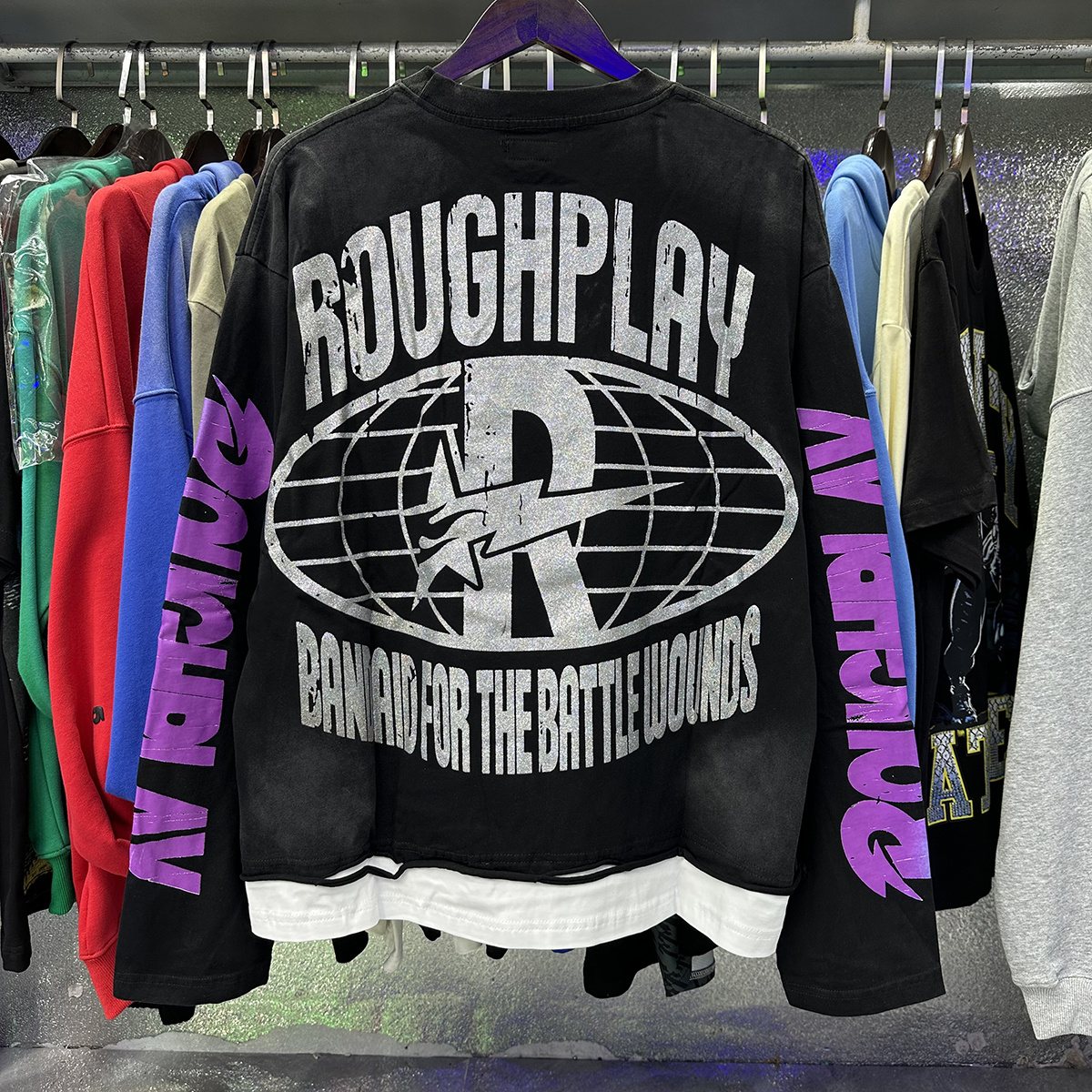 Rough Play Praise to Most High Graphic Long-Sleeve T-Shirt