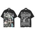 Godspeed Checker Panel Graphic T-Shirt