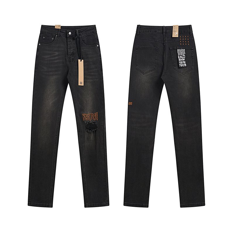Ksubi Royalty Heroism Slim Tapered Black Jeans