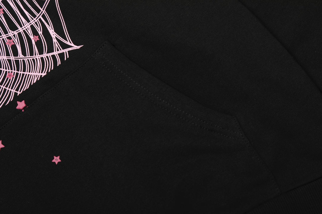 Sp5der Spiderweb Graphic Hoodie & Sweatpants Matching Set