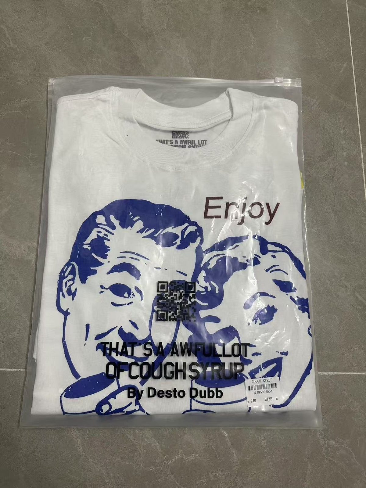 THAT'S A AWFUL LOT OF COUGH SYRUP Front & Back Graphic T-Shirt