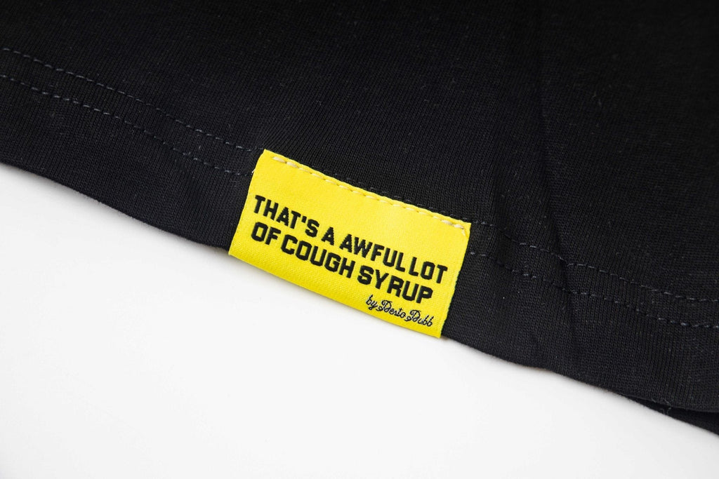 THAT'S A AWFUL LOT OF COUGH SYRUP Front & Back Graphic Short-Sleeve T-Shirt