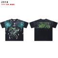 Valley Dreams Gothic Bat Skull Graphic T-Shirt