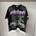 Rough Play Car & Road Sign Graphic T-Shirt