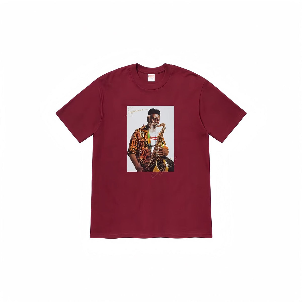Supreme Pharoah Sanders Saxophone Graphic T-Shirt