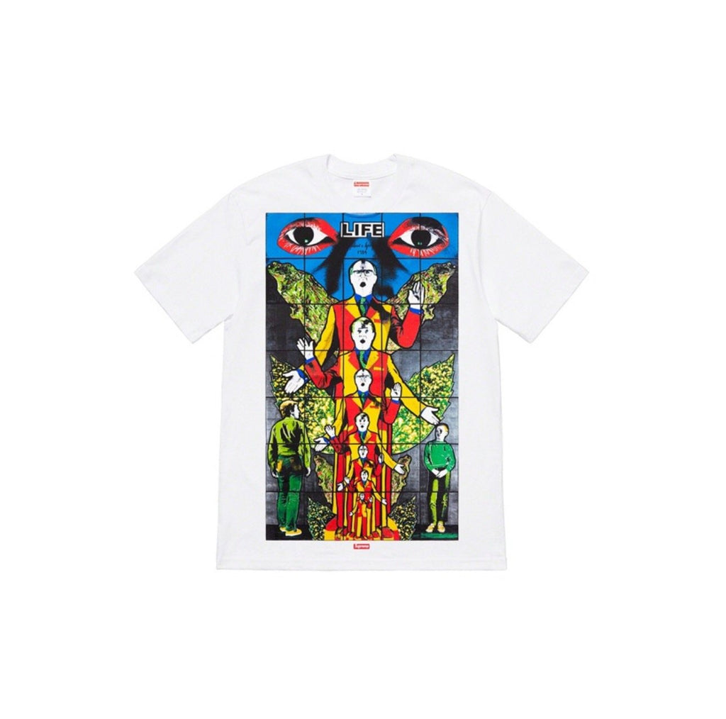 Supreme LIFE Back Graphic Short-Sleeve T-Shirt