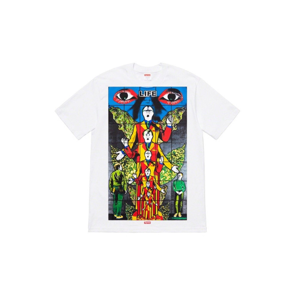 Supreme LIFE Back Graphic Short-Sleeve T-Shirt