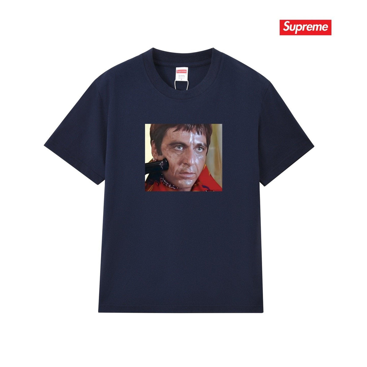 Supreme Face Graphic Short-Sleeve T-Shirt