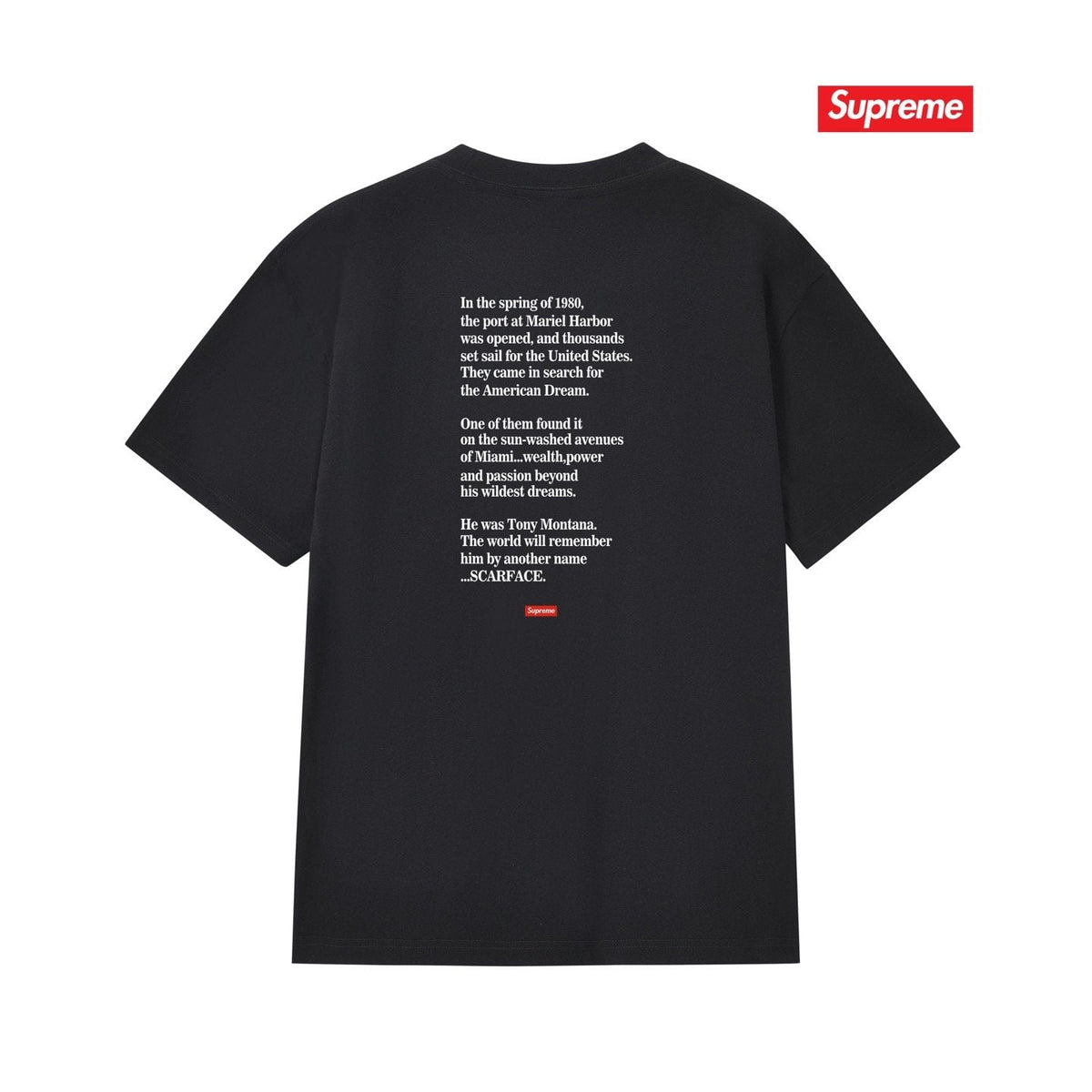 Supreme Face Graphic Short-Sleeve T-Shirt
