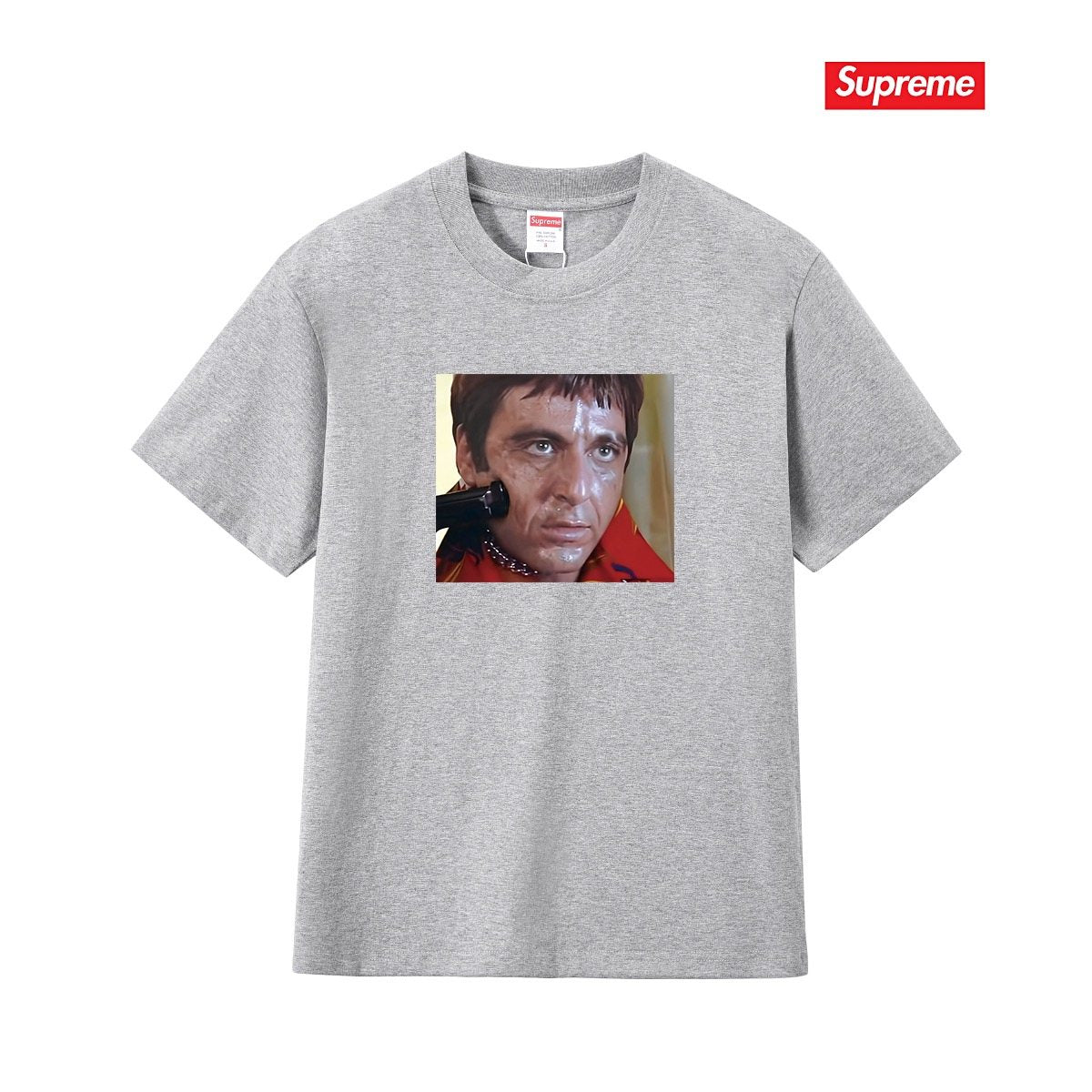 Supreme Face Graphic Short-Sleeve T-Shirt