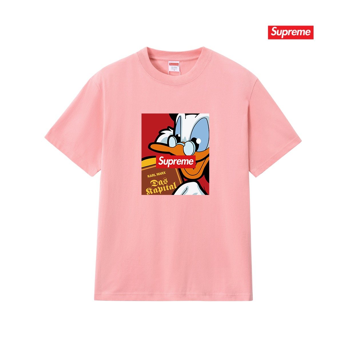 Supreme Cartoon Graphic Short-Sleeve T-Shirt
