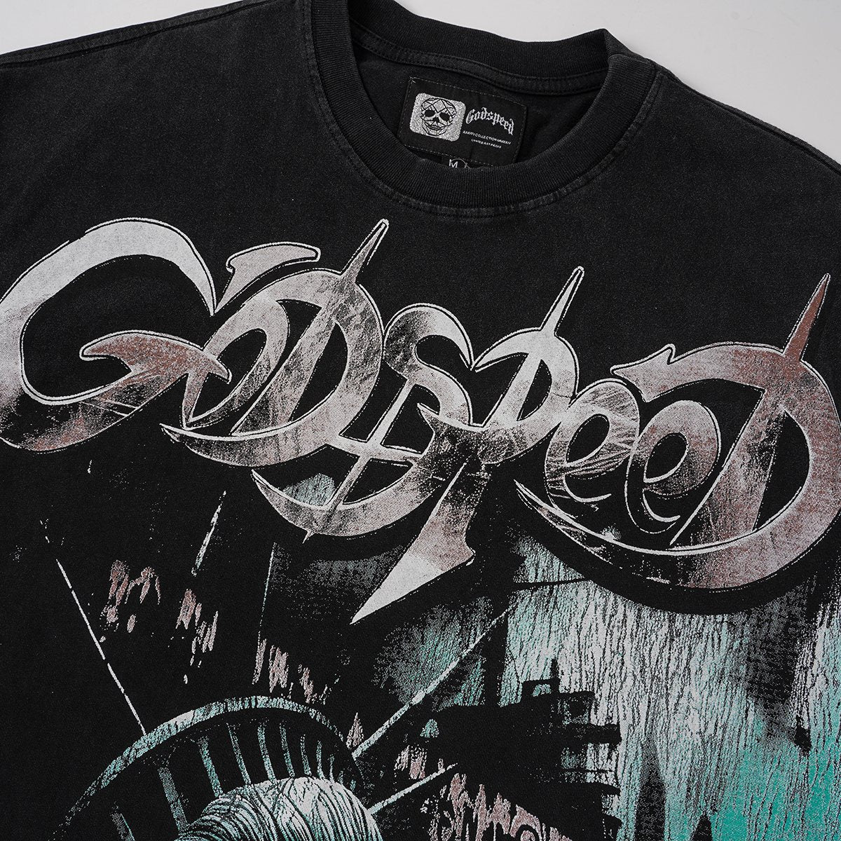 Godspeed Out of Many One Graphic T-Shirt