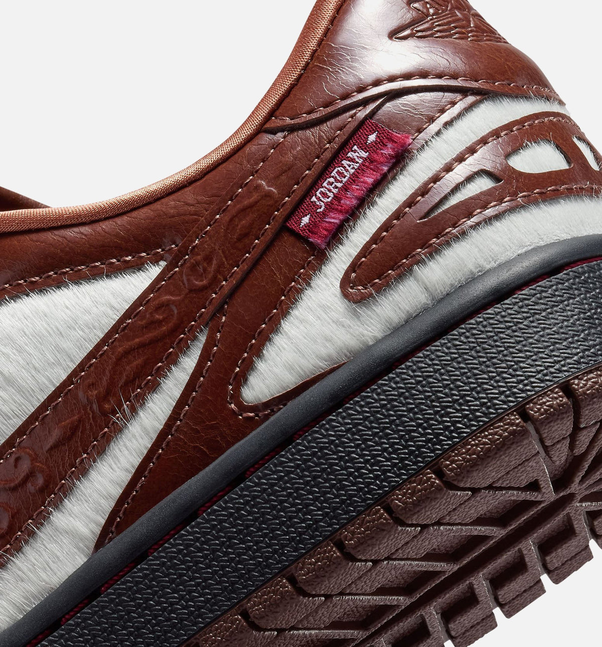 Air Jordan 1 Low Lunar New Year - Women's Lifestyle Sneaker (Light Chocolate/Black)