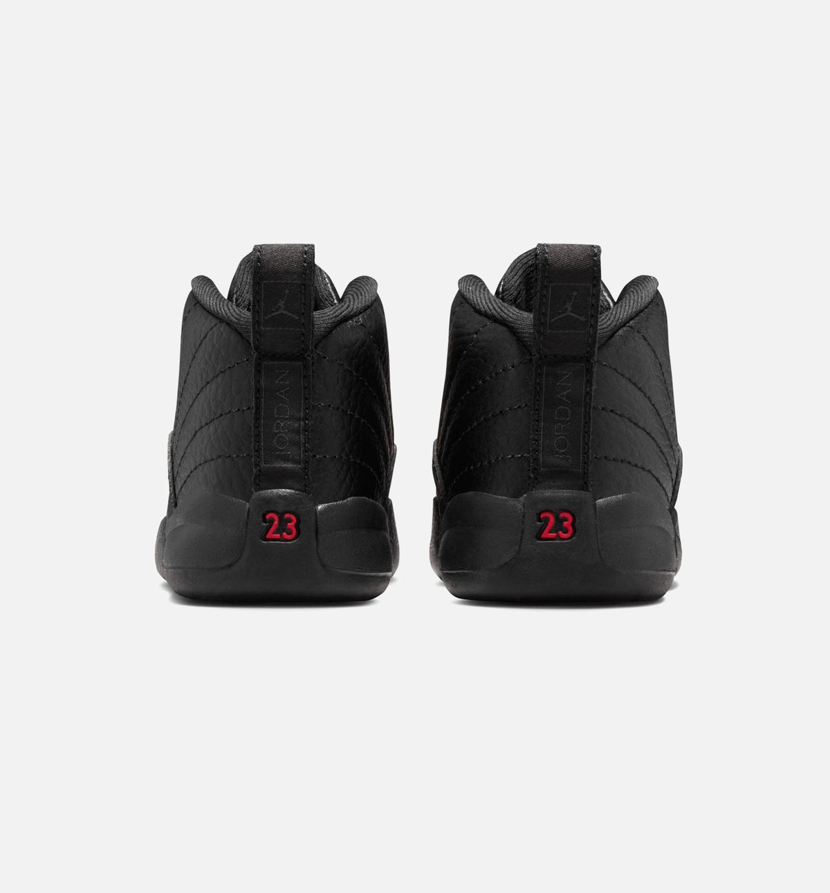 Air Jordan 12 Retro Bloodline Infant Sneakers - Black/Varsity Red