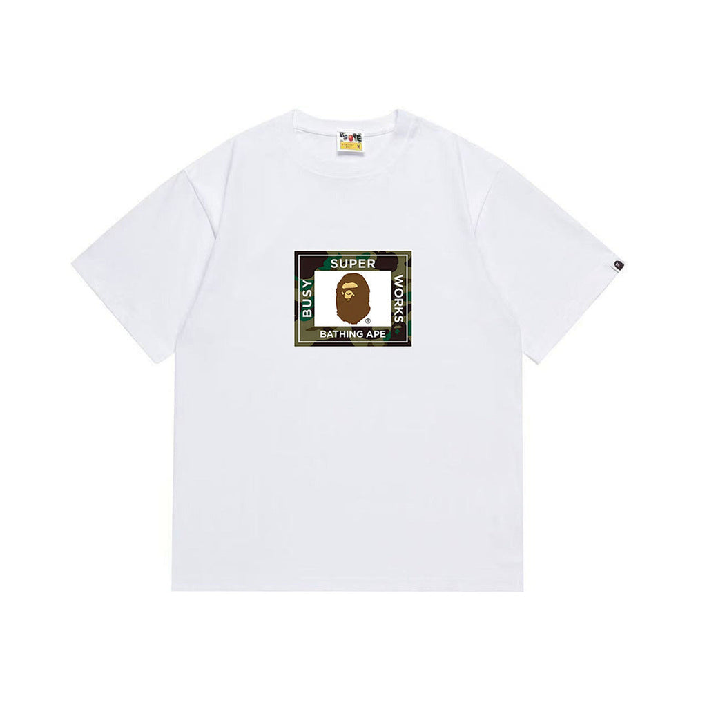 BAPE Ape Head Graphic Streetwear T-Shirt