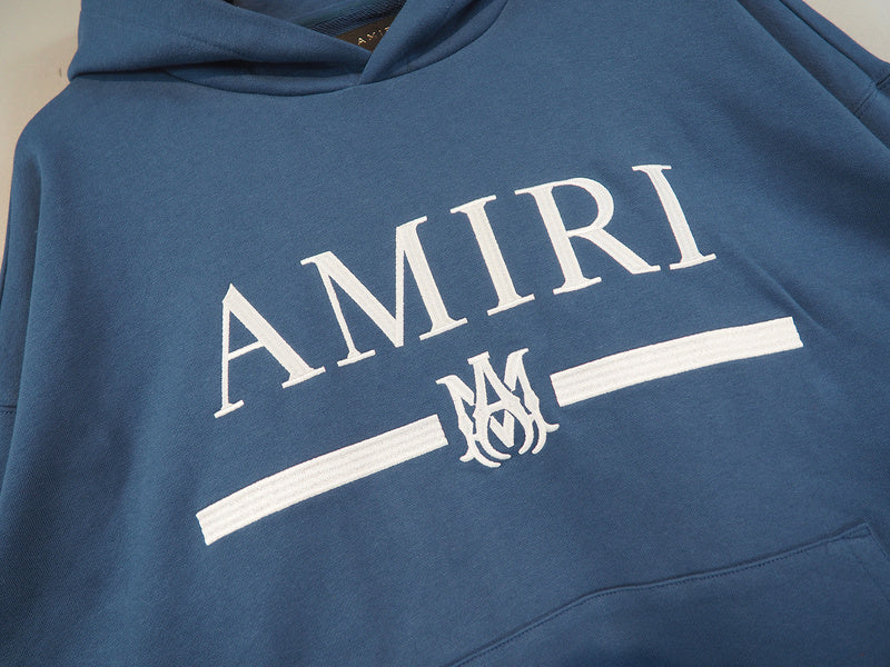 AMIRI Hoodie Navy blue