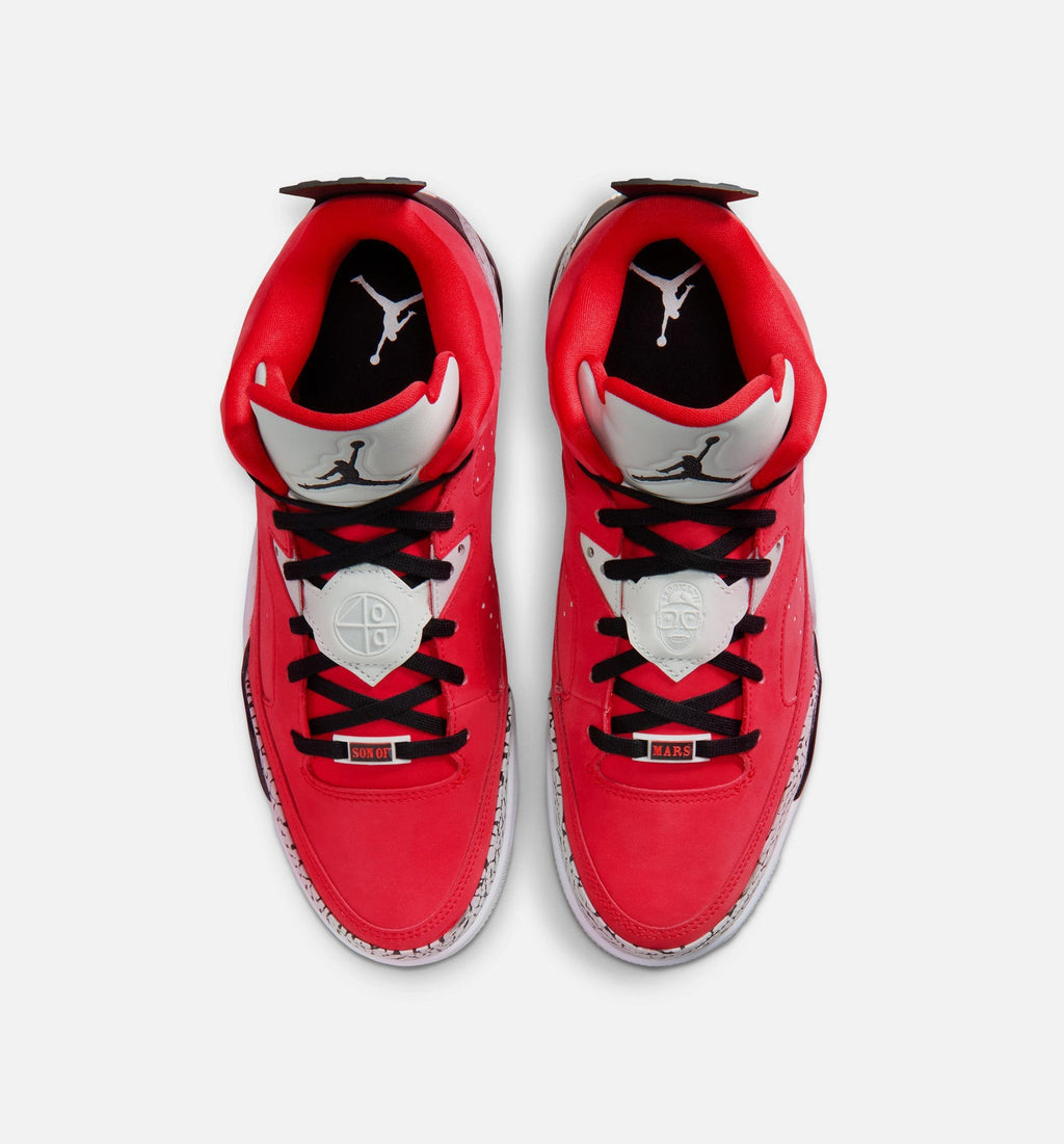 Son of Mars Low Men's Sneakers - Fire Red/Black/Grey Mist/White