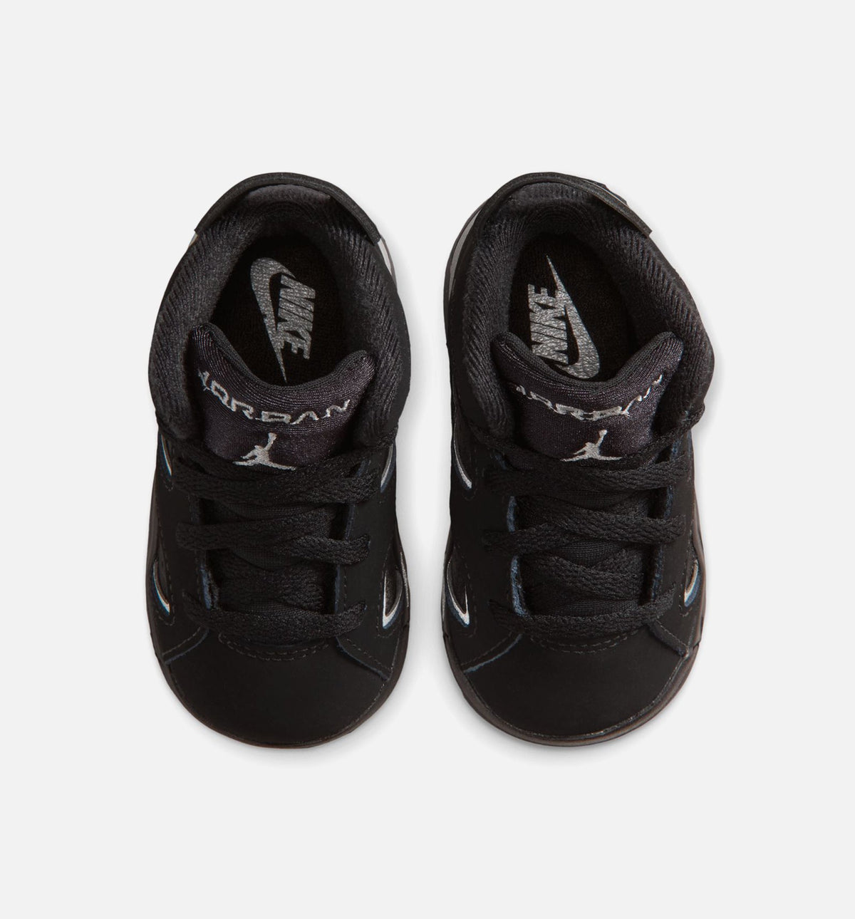 Air Jordan 6 Cap & Gown Infant/Toddler – Black/Reflective Silver/Black