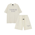 FW24 STATE T-Shirt / Shorts / Set -  Milky White