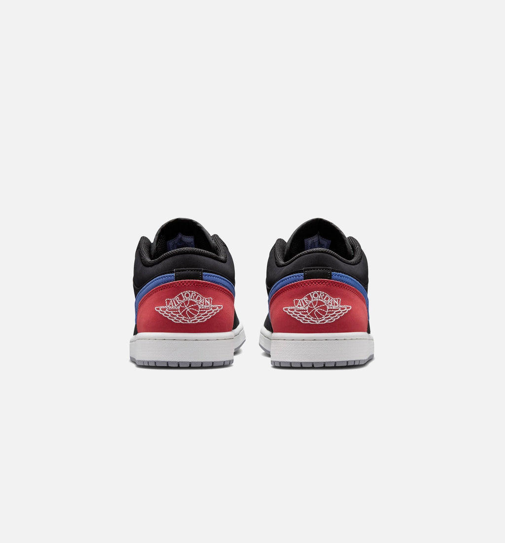 Air Jordan 1 Low Men's Shoes - Black/Summit White/True Blue/Varsity Red