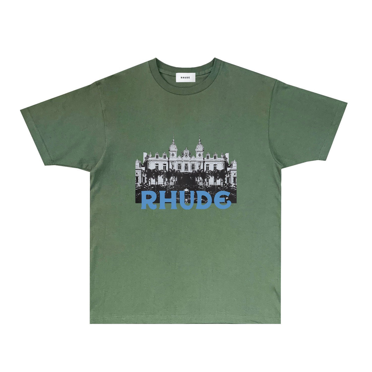 Rhude T-shirts Printed Trendy Pure Cotton