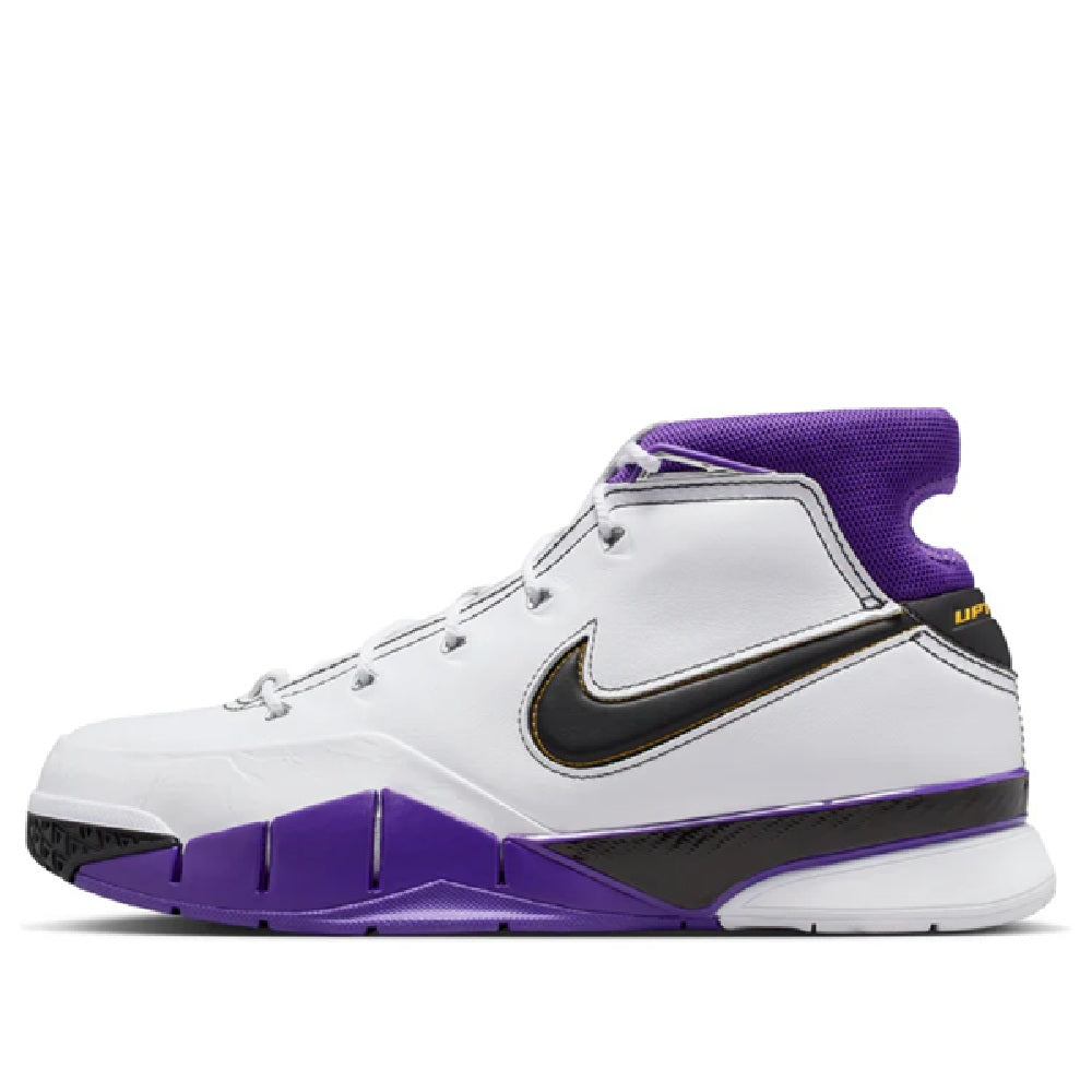 Men's Nike Kobe 1 Protro '81 Points' White/Black-Court Purple (IM0542 100)