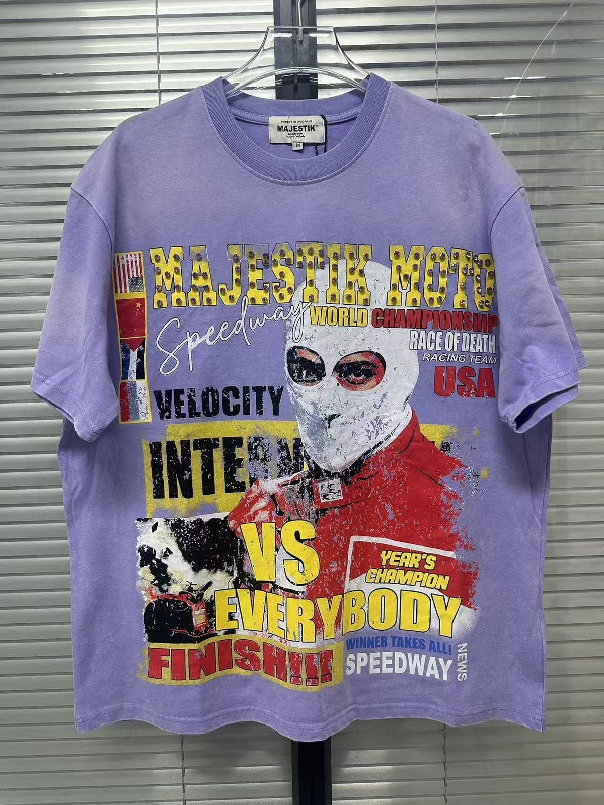 MAJESTIK Racing Moto Graphic T-Shirt