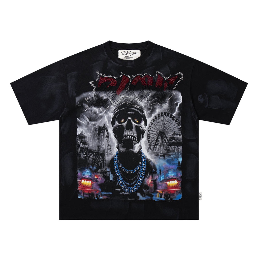 BKYS Revival Sins Away Skull Graphic T-Shirt