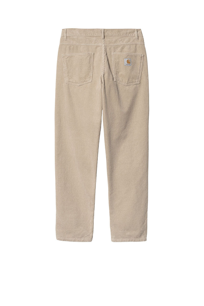 CARHARTT WIP NEWEL CORD PANT Wall Rinsed