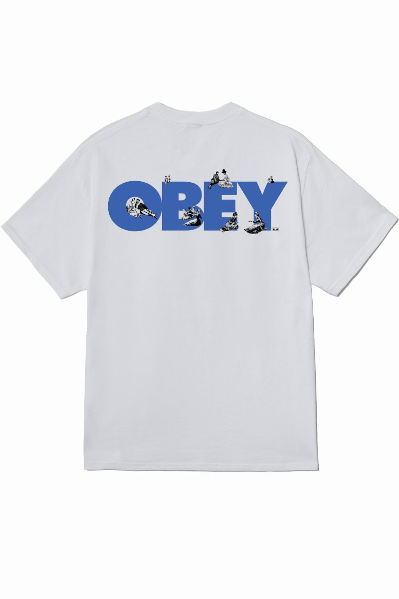 OBEY PICNIC T-SHIRT White