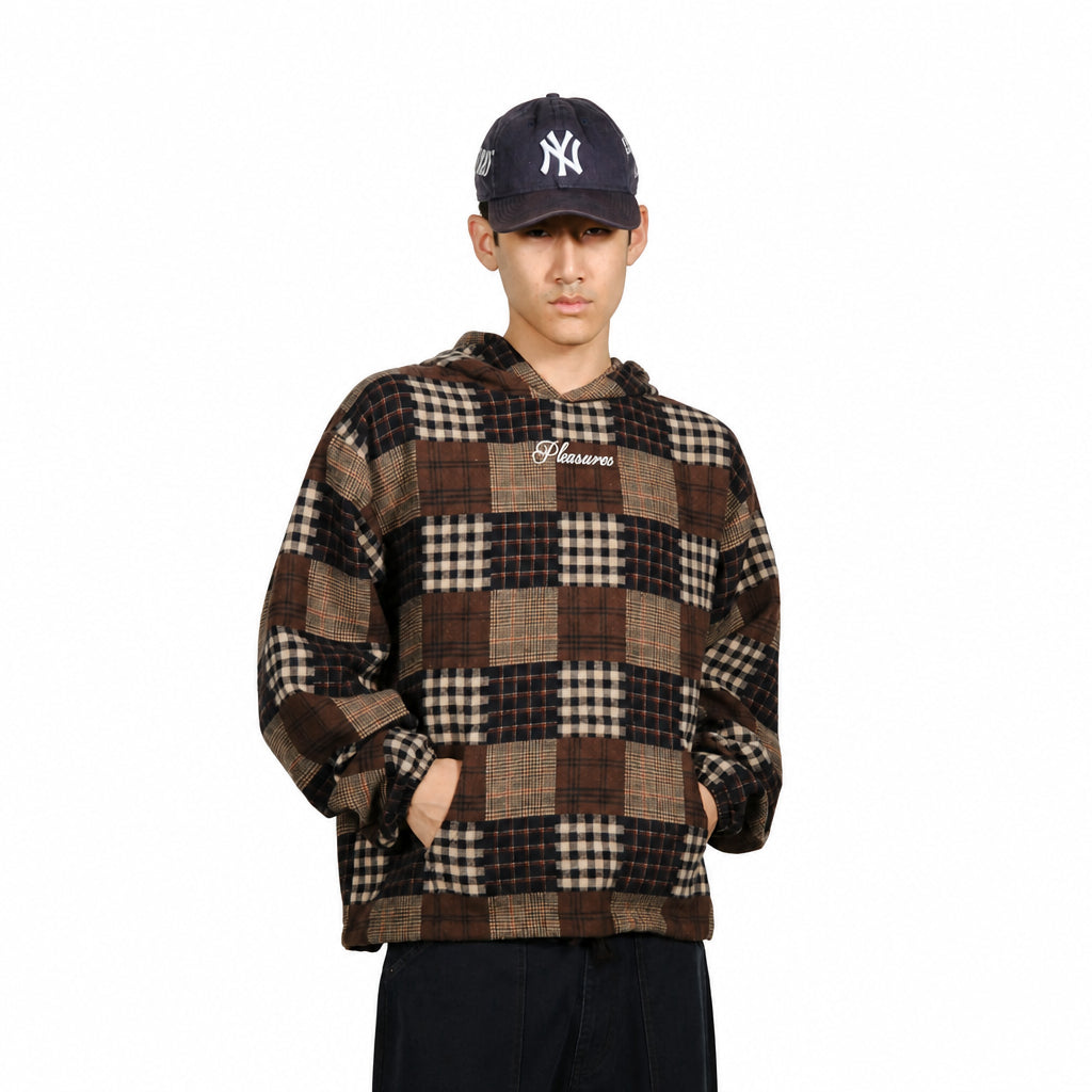 Pleasures Madras Poncho Hoodie