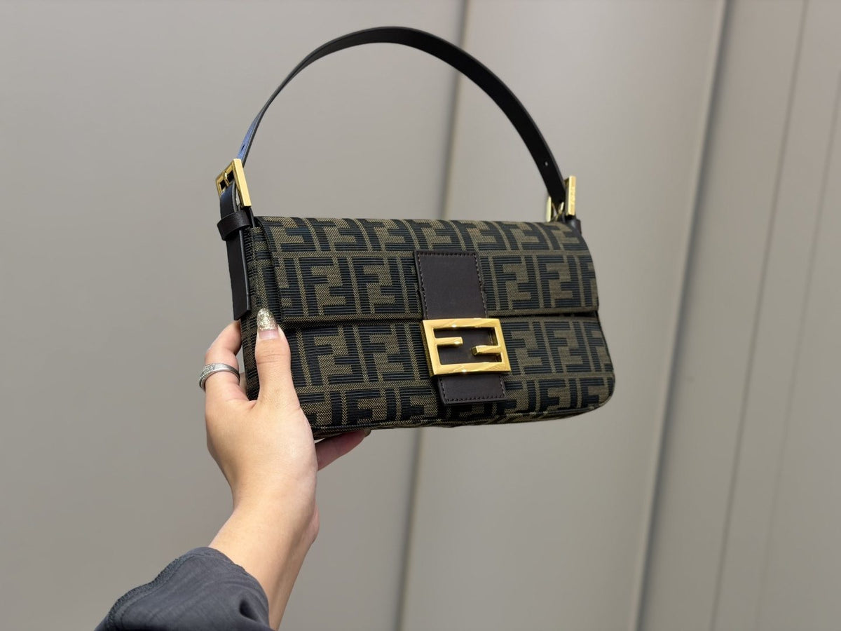 Fendi Monogram Flap Shoulder Bag