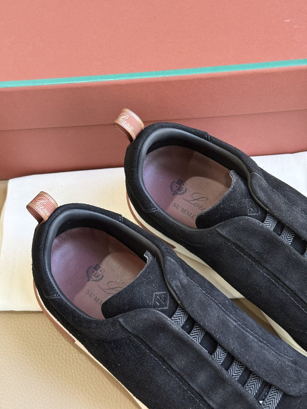 Loro Piana Slip-On Sneakers - Heel Pull Tab