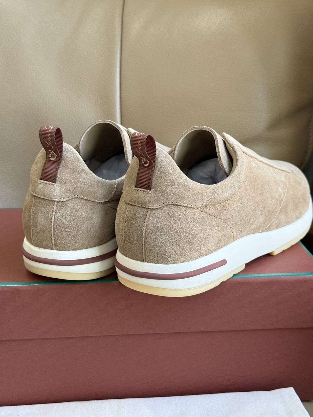Loro Piana Slip-On Sneakers - Heel Pull Tab