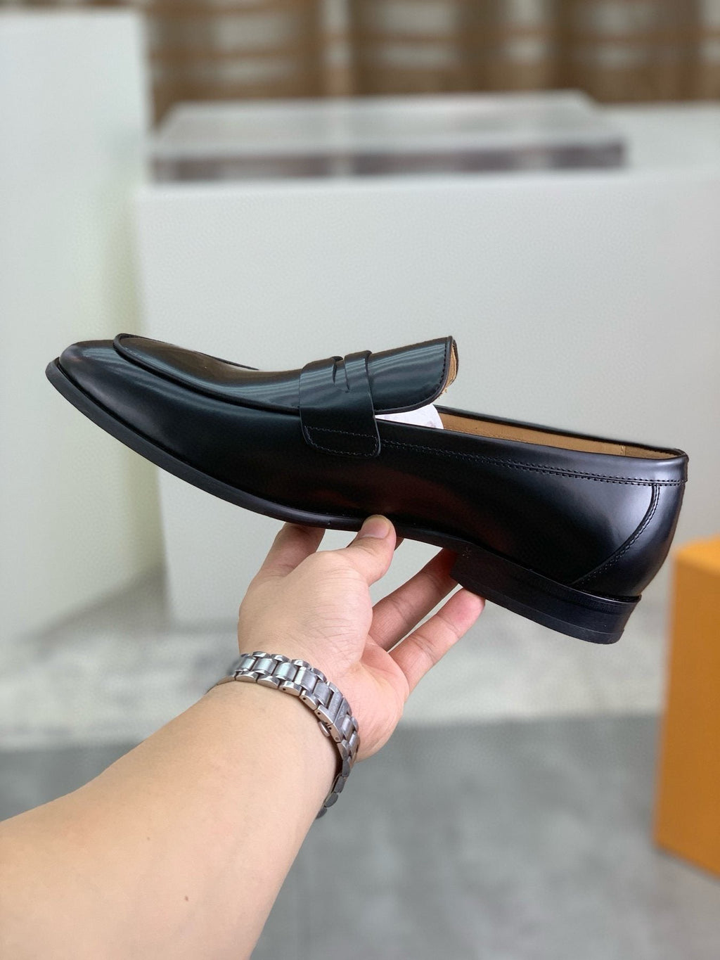 TOD'S Men's Black Penny Loafers