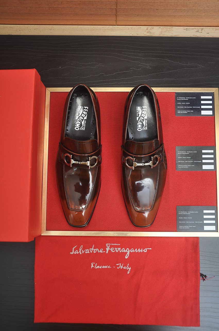 Salvatore Ferragamo Buckle Loafers
