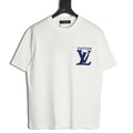 Louis Vuitton LV Chest-Lettering Short-Sleeve T-Shirt - Cream